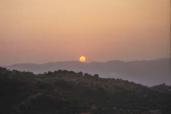 Sunset from Apartments